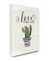 Stupell Love Grows Here Cactus
