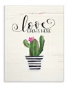 Stupell Love Grows Here Cactus