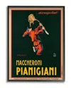 Stupell Maccheroni Pianigiani Vintage Poster Food Design Wall Art