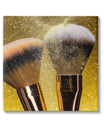 Stupell Makeup Brush Glam Glimmer Canvas Wall Art By Ziwei Li