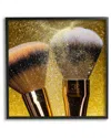 Stupell Makeup Brush Glam Glimmer Framed Giclee Wall Art By Ziwei Li