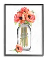 Stupell Mason Jar Poppys