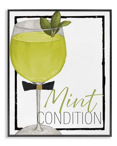 Stupell Mint Condition Cocktail By Lorenzo Collective Wall Art In Green