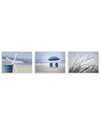 Stupell Misty Morning Starfish Chairs Dunes Photographs By Elizabeth Erquhart
