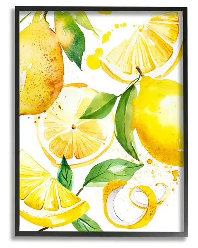Stupell Modern Lemon Peels By Enya Todd Wall Art In Multi