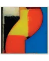 Stupell Modern Zig Zag Blue And Black By Matthew Finger