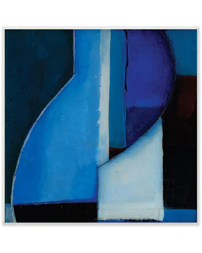 Stupell Modern Zig Zag Blues By Matthew Finger