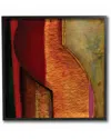 Stupell Modern Zig Zag Russet By Matthew Finger Framed Art
