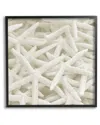 Stupell Nautical White Starfish Photography Framed Giclee Wall Art By Lil' Rue