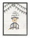 Stupell No Monkeys Jumping By Jo Moulton Framed Art