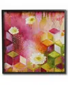 Stupell Painted Abstract Colors Cubes Shapes By Heather Robinson Framed Art