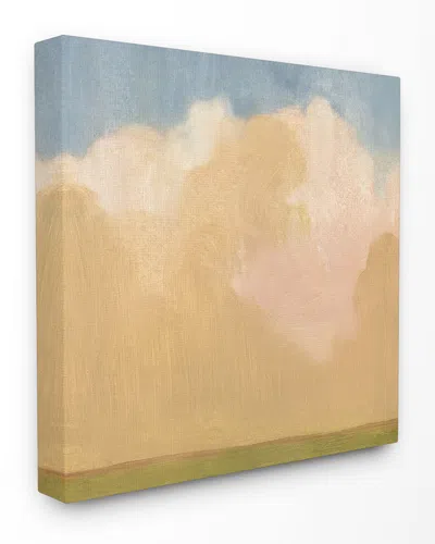 Stupell Painted Fields Clouds Farm By Emma Scarvey Canvas Art In Multi