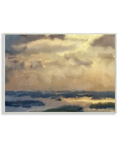 Stupell Painted Neutral Morning Sky Abstract By Kimberly Allen