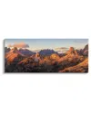 Stupell Panoramic Desert Canyon Peaks Canvas Wall Art By Martin Podt