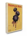 Stupell Parapluie-revel Vintage Poster Yellow Design Wall Art In Yellow