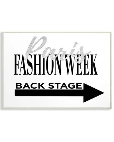 Stupell Paris Fashion Week Backstage By Amanda Greenwood