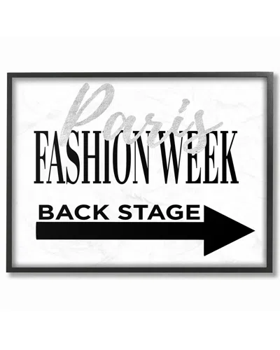 Stupell Paris Fashion Week Backstage By Amanda Greenwood Framed Art