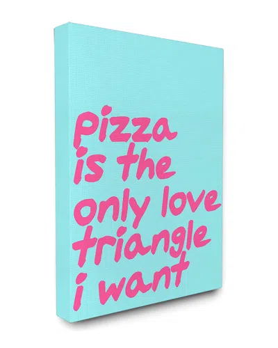 Stupell Pizza Love Triangle By Lulusimonstudio