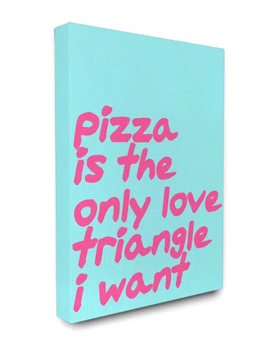 Stupell Pizza Love Triangle By Lulusimonstudio