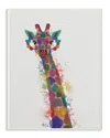 Stupell Rainbow Splash Giraffe In Glasses By Fab Funky Art On Wood