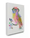 Stupell Rainbow Splash Owl In Glasses