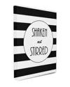 Stupell Shaken Not Stirred Glam Canvas Wall Art By Lulusimonstudio