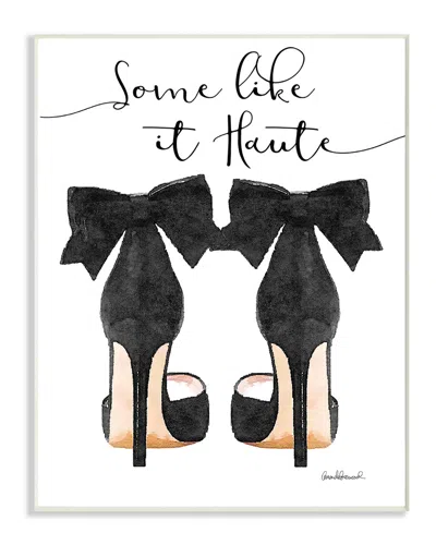 Stupell Some Like It Haute Black Pumps Heels By Amanda Greenwood