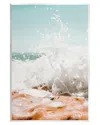 Stupell Splashing Sandy Beach Sea Foam Wall Plaque Wall Art By Krista Broadway