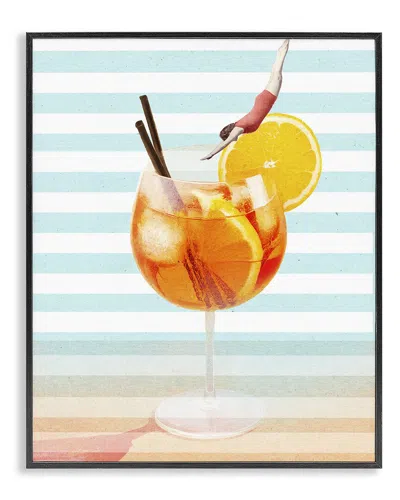Stupell Spritz Cocktail Dive By Lil' Rue Wall Art In Multi