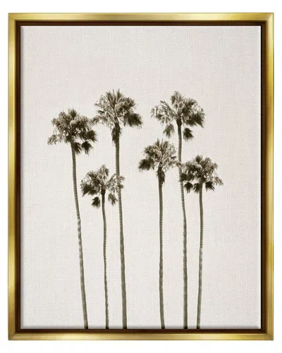 STUPELL TALL PALM TREES LOOMING FRAMED FLOATER CANVAS WALL ART BY NATALIE CARPENTIERI