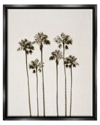 Stupell Tall Palm Trees Looming Framed Floater Canvas Wall Art By Natalie Carpentieri