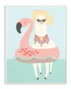 Stupell Cartoon Glam Llama