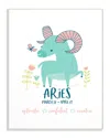 Stupell Fun Modern Zodiac Aries