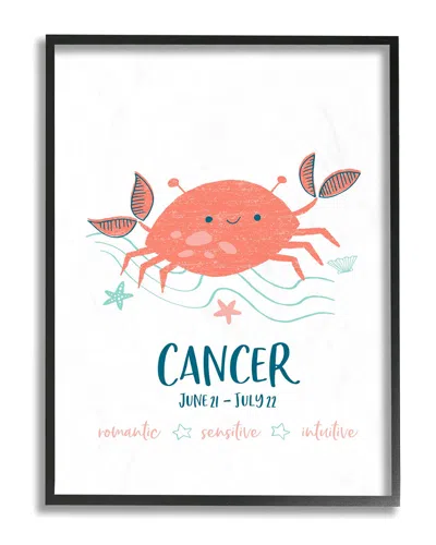 Stupell Fun Modern Zodiac Cancer