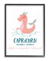 Stupell Fun Modern Zodiac Capricorn