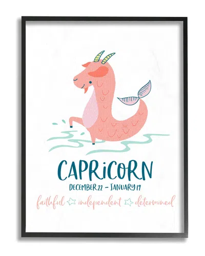 Stupell Fun Modern Zodiac Capricorn