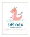 Stupell Fun Modern Zodiac Capricorn