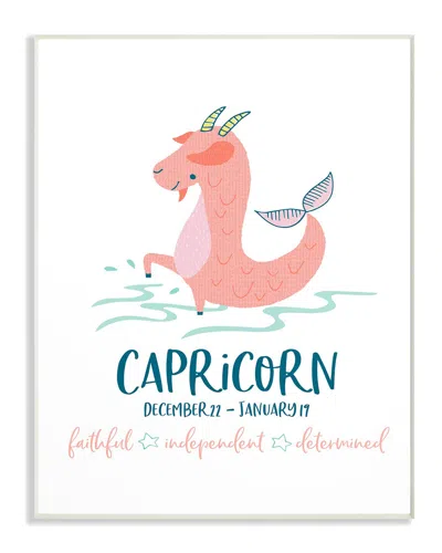 Stupell Fun Modern Zodiac Capricorn