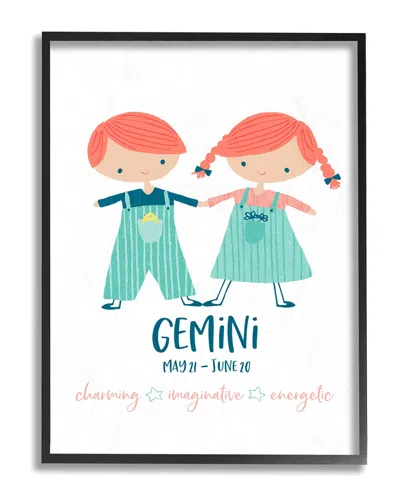 Stupell Fun Modern Zodiac Gemini