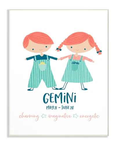 STUPELL THE KIDS ROOM BY STUPELL FUN MODERN ZODIAC GEMINI