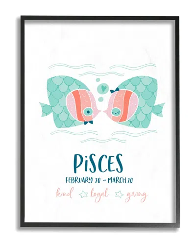 Stupell Fun Modern Zodiac Pisces