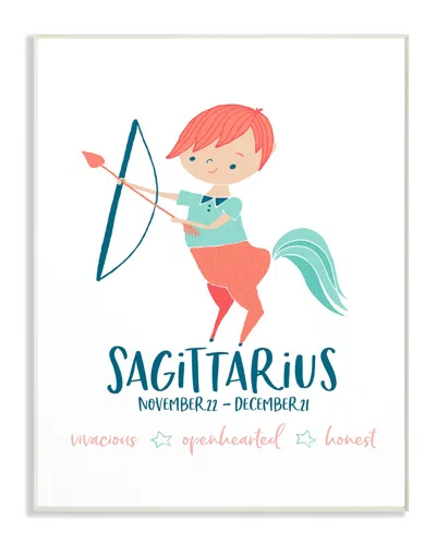 Stupell Fun Modern Zodiac Sagittarius