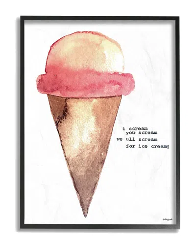Stupell I Scream For Ice Cream