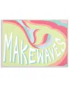 Stupell Make Waves Groovy Mermaid
