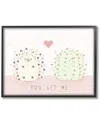 Stupell You Get Me Hedgehog