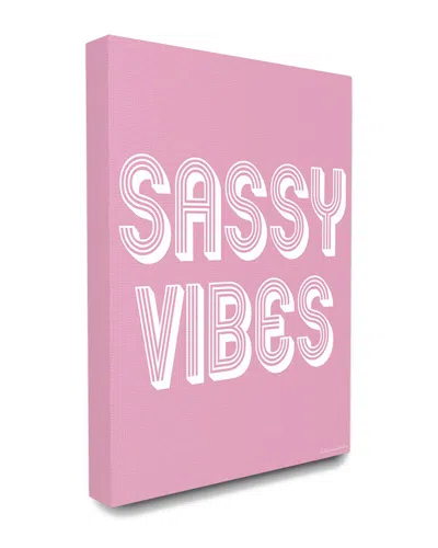 STUPELL STUPELL THE STUPELL HOME DECOR COLLECTION SASSY VIBES TYPOGRAPHY