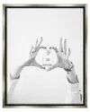 Stupell Tres Chic Heart Glam Perfume Framed Floater Canvas Wall Art By Leah Straatsma