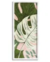 Stupell Tropical Monstera Leaf Shapes Framed Giclee Wall Art By Ziwei Li