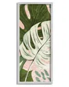 Stupell Tropical Monstera Leaf Shapes Framed Giclee Wall Art By Ziwei Li