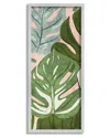 Stupell Varied Monstera Leaf Pattern Framed Giclee Wall Art By Ziwei Li